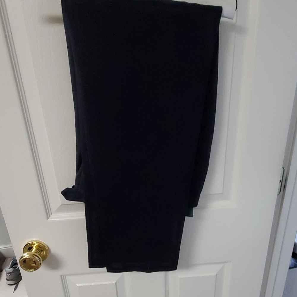 Navy wool pants
